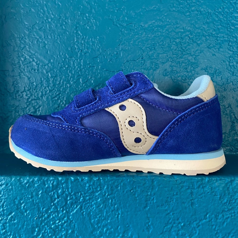 Saucony Kids’ Jazz Hook & Loop sneaker 9T